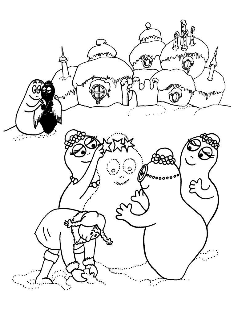 Barbapapa #39 (Dessins Animés) – Coloriages À Imprimer concernant Coloriage Barbapapa À Imprimer Gratuit