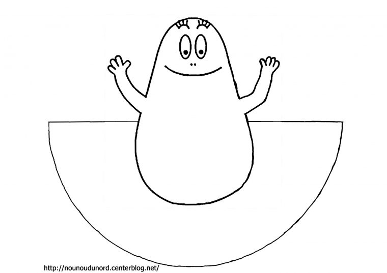 Barbapapa #78 (Dessins Animés) – Coloriages À Imprimer avec Coloriage Barbapapa À Imprimer Gratuit