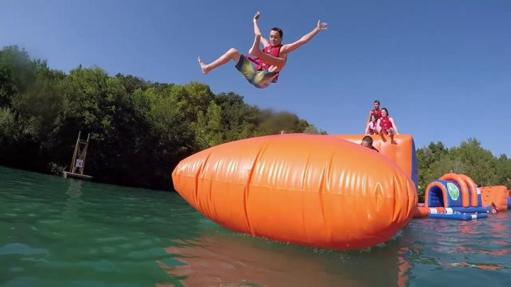 Base De Pop : Activités Aquatiques, Restauration Et Jeux destiné Jeux De Saut Dans L Eau