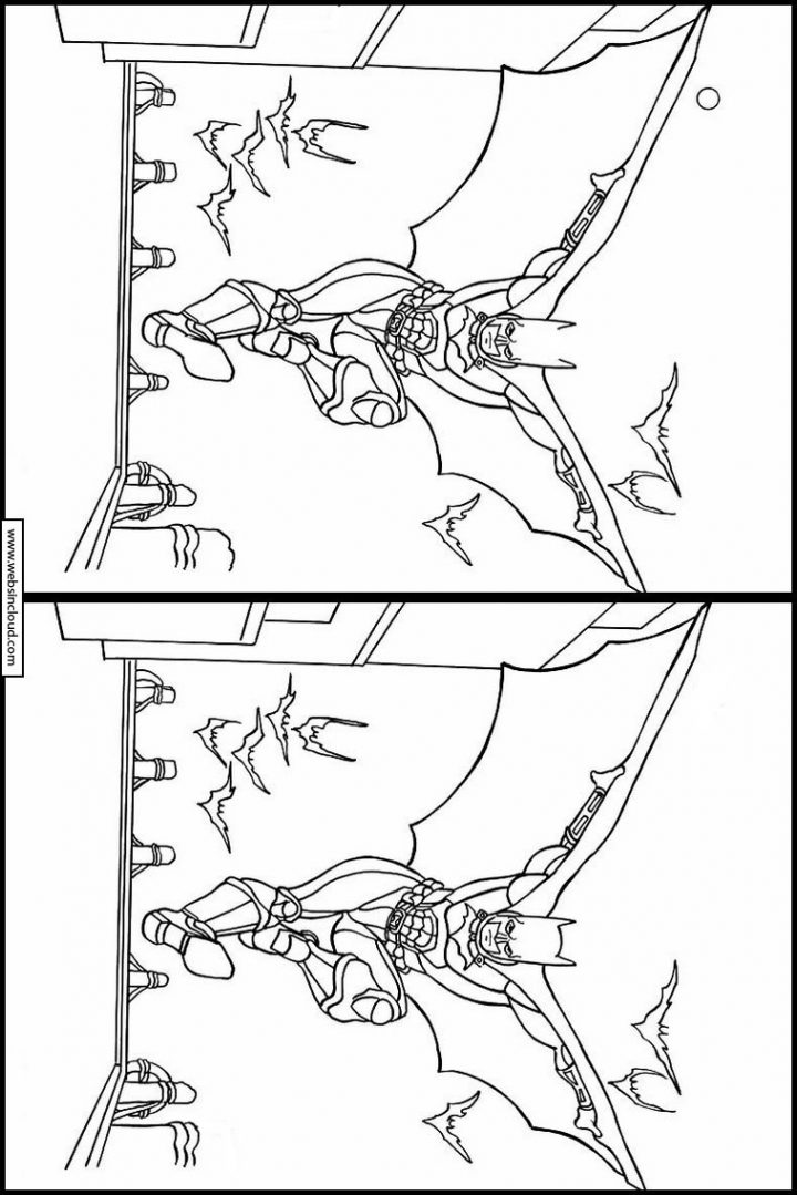 Batman Jeux De Trouver Les Différences À Imprimer 39 dedans Trouver Les Erreurs À Imprimer