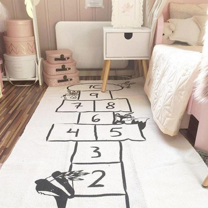 Bébé Tapis De Jeu Doux Crawling Tapis Voiture Piste Motif Puzzles Jouet  D'apprentissage Nordic Chambre Style Enfants Décoration Moquette destiné Jeux Pour Bébé En Ligne