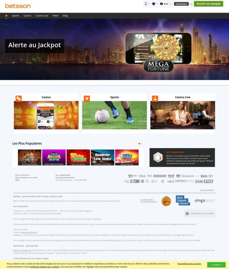 Bets Son Casino Review – Scam Report Betsson | Dec 28 pour Jeux Ludique En Ligne