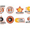 Billard Logo Sport - Telecharger Vectoriel Gratuit, Clipart à Jeux Gratuit Billard