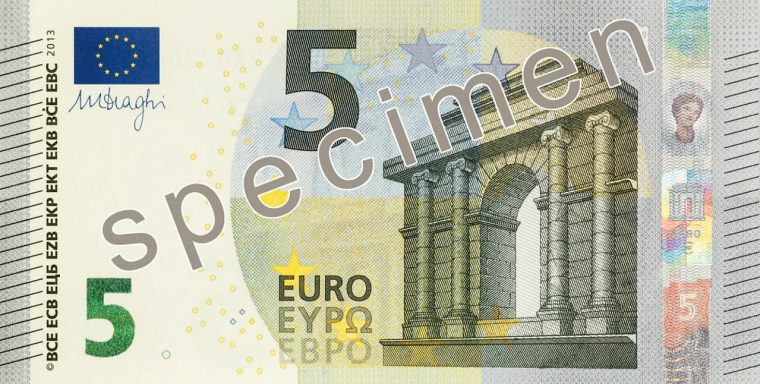 Billet D'un Dollar 5 Euros Argent – Photo Gratuite Sur Pixabay intérieur Billet Euro A Imprimer