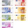 Billet Euro A Imprimer Pour Jouer avec Argent Factice À Imprimer