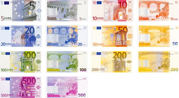 Billet Euro A Imprimer Pour Jouer concernant Faux Billet A Imprimer