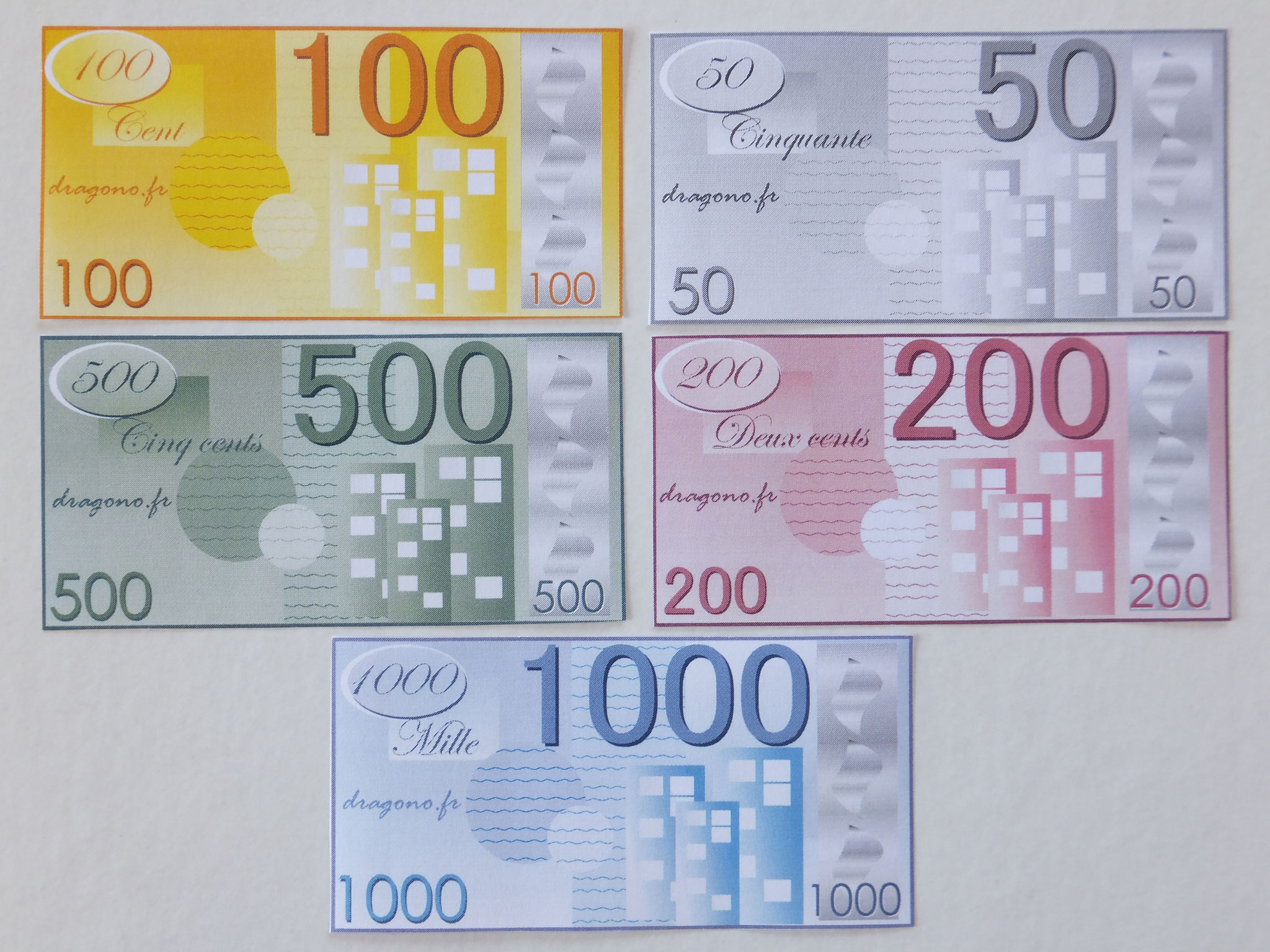 Billets De Fausse Monnaie À Imprimer-Jeux De Société tout Pieces Et Billets Euros À Imprimer