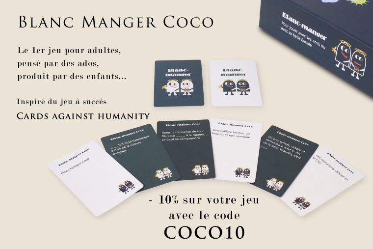 Blanc Manger Coco – Pokeo.fr – Le Jeu De Cartes "blanc à Jeux Pour Manger