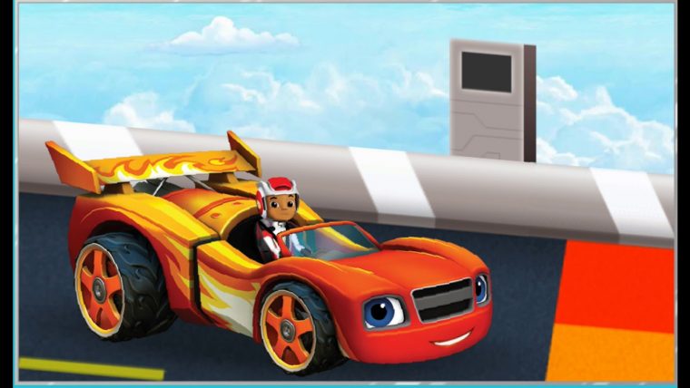 Blaze Et Les Monster Machines : La Course De Voiture – Jeux Nickelodeon  Junior Pour Enfants encequiconcerne Jeux De Course De Voiture Pour Enfan