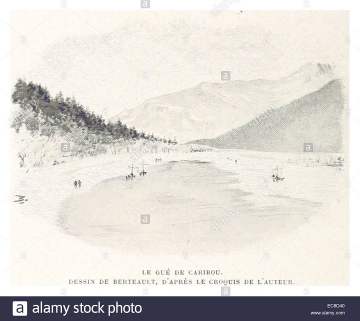 Boillot(1899) P074 Le Guc389 De Caribou. Dessin De Berteault concernant Caribou Dessin