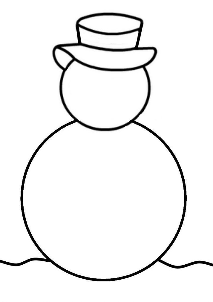 Bonhomme De Neige À Compléter dedans Dessin Bonhomme De Neige A Imprimer