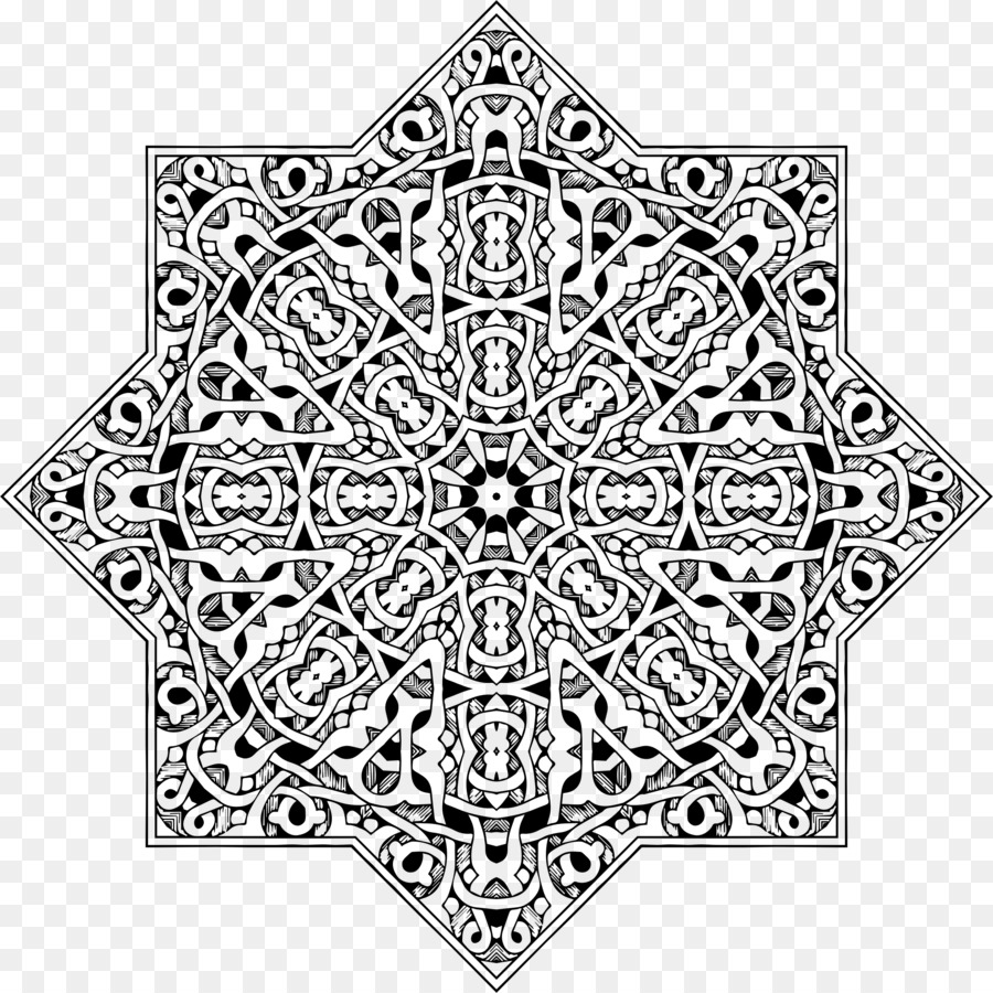 Book Black And White Png Download - 2328*2328 - Free à Mandala Fée 