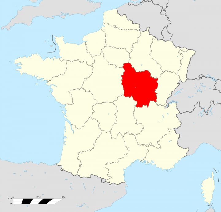 Bourgogne (Ancienne Région Administrative) — Wikipédia à Anciennes Régions