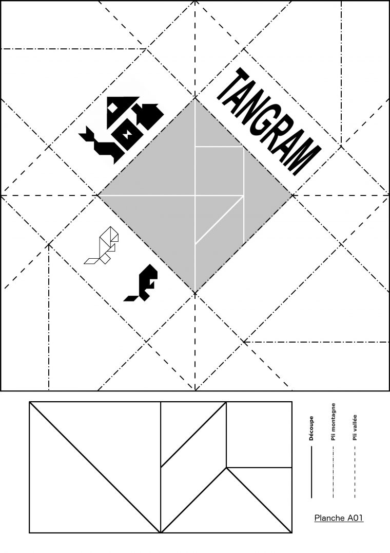 Boutisses avec Tangram A Imprimer