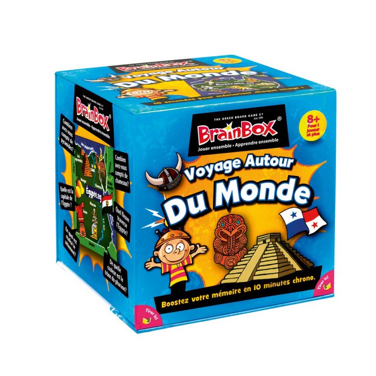 Brainbox Voyage Autour Du Monde à Jeux De Memoire Enfant