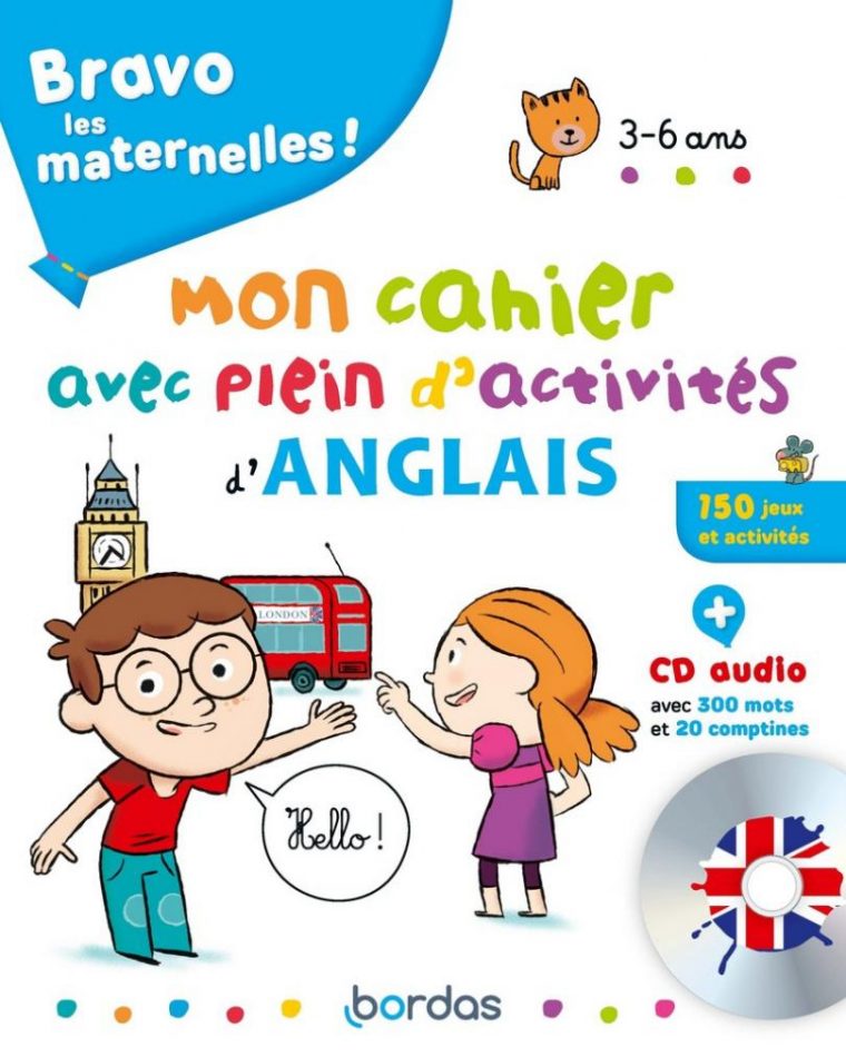 Bravo Les Maternelles – Mon Cahier Avec Plein D'activités D à Jeux En Anglais A Imprimer