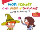 Bravo Les Maternelles - Mon Cahier Avec Plein D'activités tout Cahier D Activité Maternelle