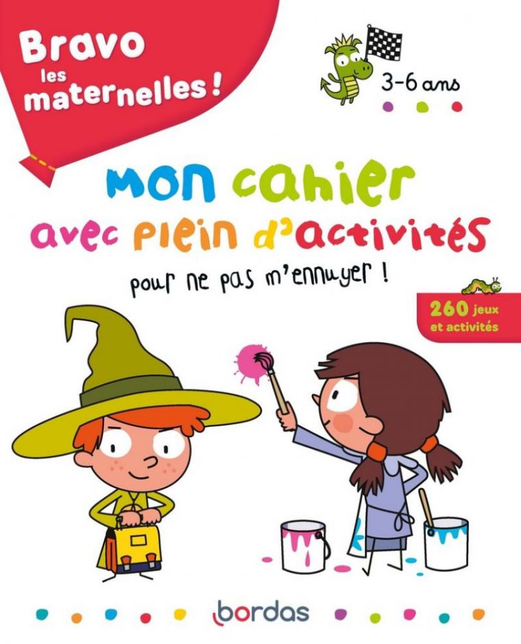 Bravo Les Maternelles – Mon Cahier Avec Plein D'activités tout Cahier D Activité Maternelle