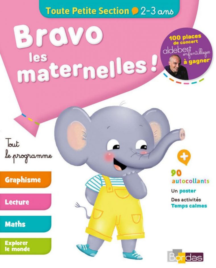 Bravo Les Maternelles ! – Toute Petite Section (Tps) – Tout dedans Exercice Pour Maternelle Petite Section