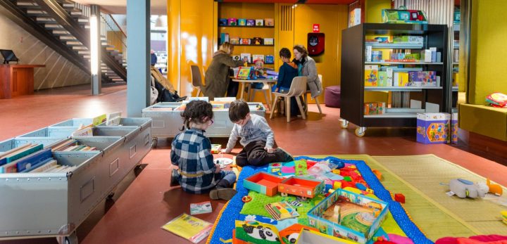 Brest – Le Départements Jeux Et Jeunesse De La Médiathèque serapportantà Jeux Tout Petit