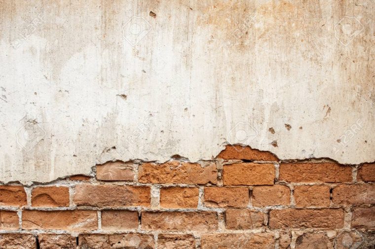 Brick Wall Broken In Background Royalty Free Stok Fotoğraf pour Casse Brick