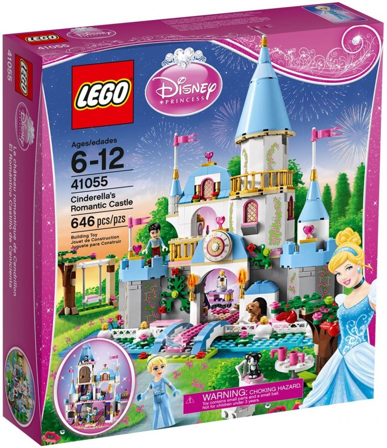 Brick7 – Lego Disney Princess 41055 Cinderella's Romantic encequiconcerne Cendrillon 3 Disney