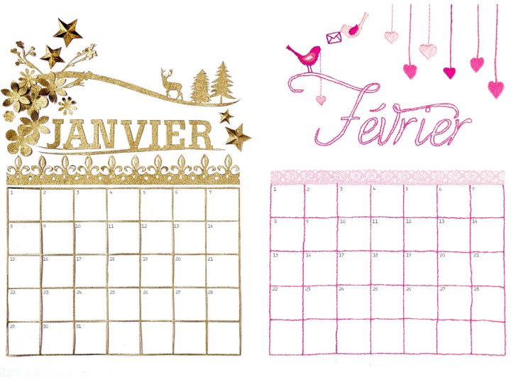 Cadeau : Les Calendriers Perpétuels De Prima | Calendrier pour Calendrier Des Anniversaires À Imprimer Gratuit