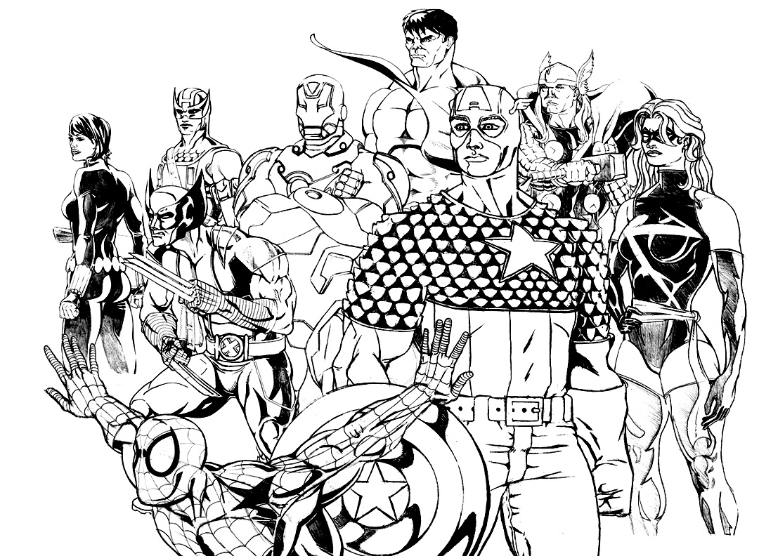 Cahier Coloriage À Dessiner Avengers concernant Cahier Coloriage A Imprimer
