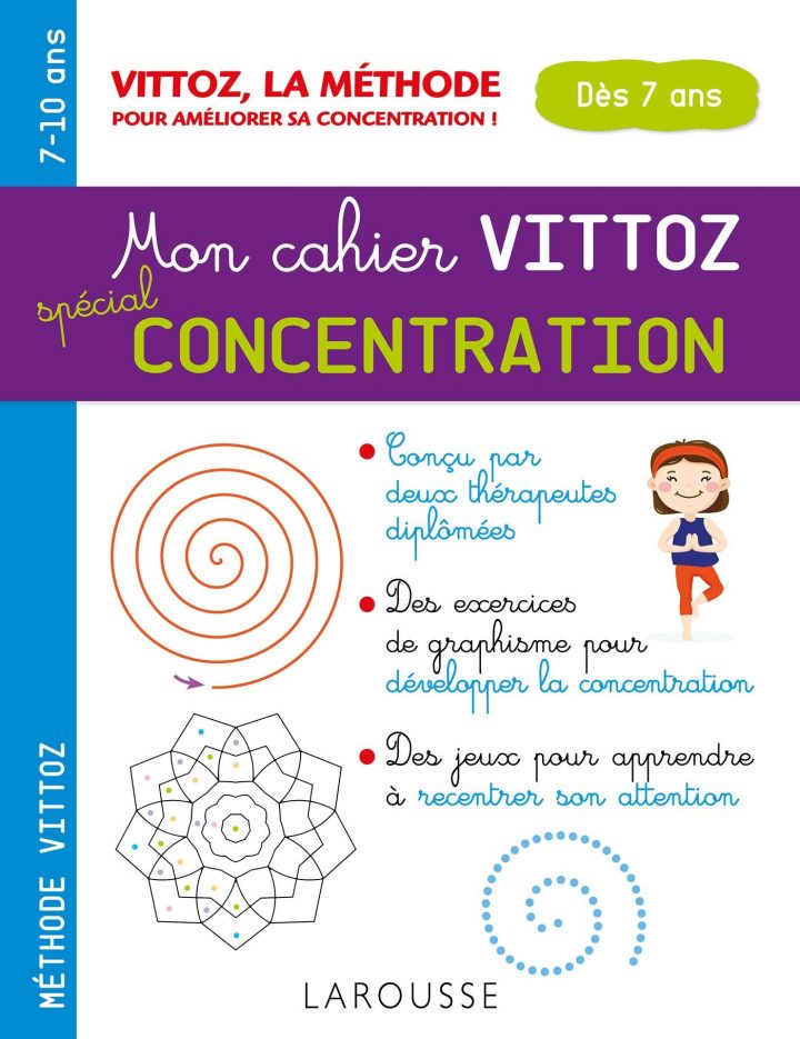 Cahier Concentration Pour Les Enfants : 30 Activités Et Jeux à Jeux Enfant 7 Ans