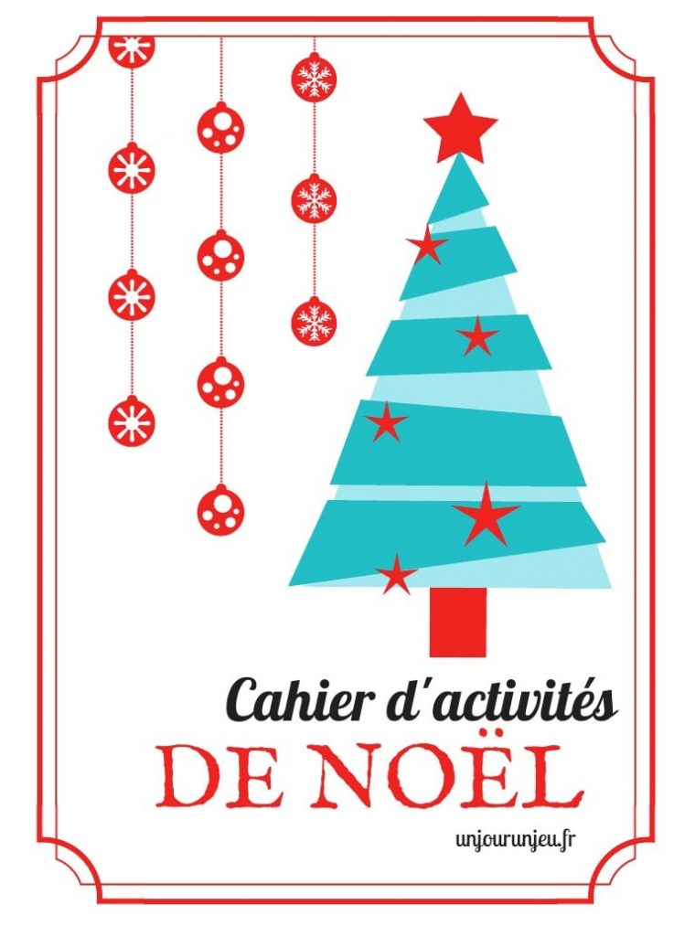 Cahier D'activités De Noël Par Contact96003 – Cahier intérieur Cahier D Activité A Imprimer