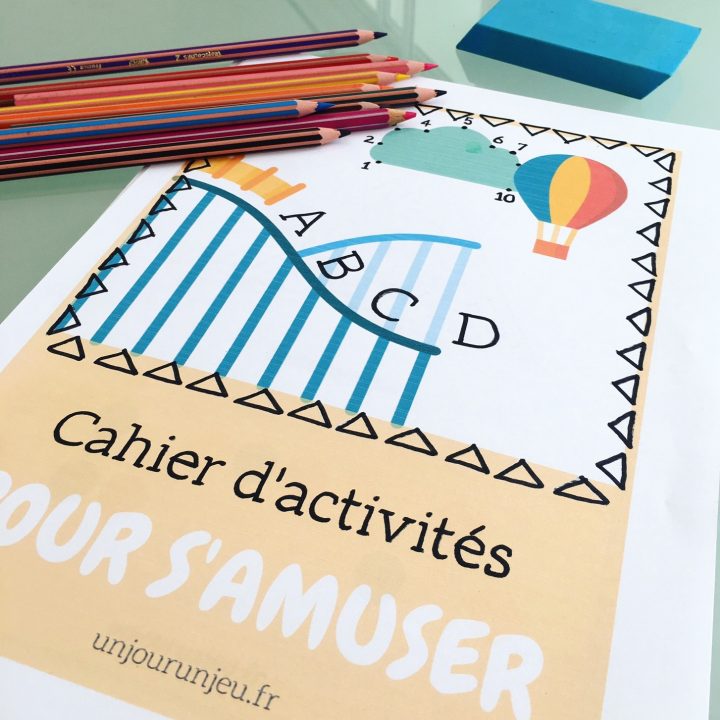 Cahier D'activités Enfants Pour Les Vacances À Imprimer destiné Jeux À Imprimer 6 Ans