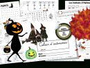 Cahier D'autonomie Halloween • Recreatisse serapportantà Jeux Educatif Ce1 A Imprimer