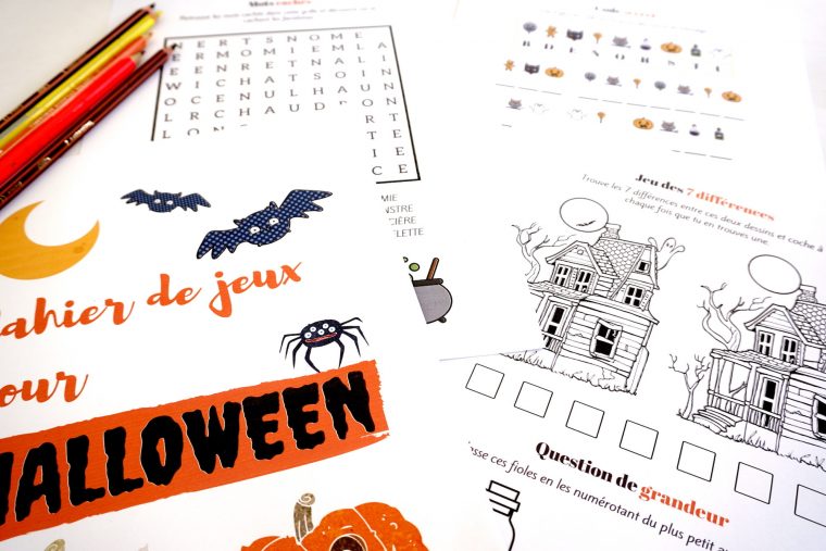 Cahier De Jeux Pour Halloween : Plein D'activités Pour à Cahier D Activité Maternelle