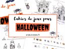 Cahier De Jeux Pour Halloween : Plein D'activités Pour intérieur Cahier D Activité A Imprimer