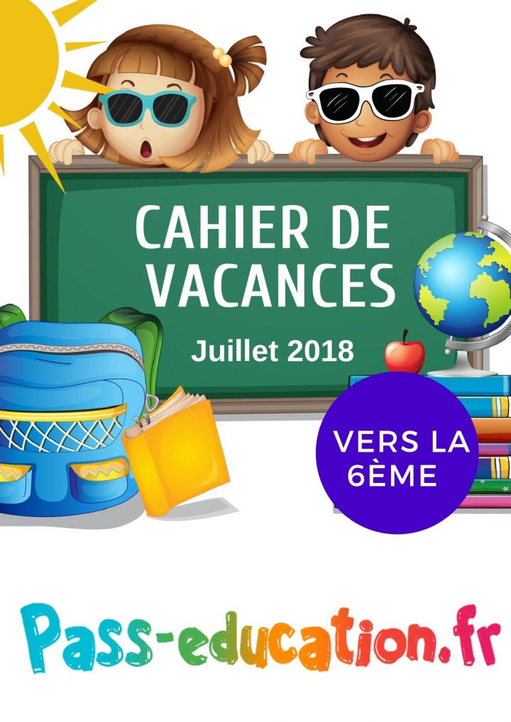 Cahier De Vacances Gratuit À Imprimer – Cm2 Vers La 6Ème serapportantà Cahier De Vacances Gratuit A Imprimer 6Eme 5Eme