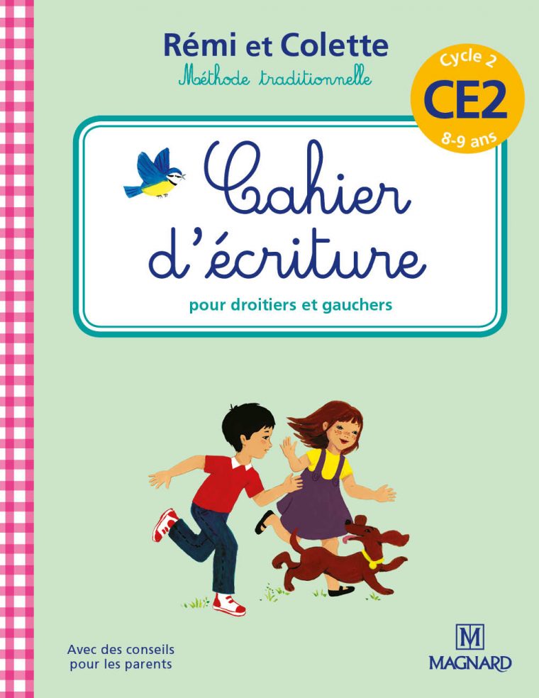 Cahier D'écriture Rémi Et Colette Ce2 | Editions Magnard intérieur Cahier D Écriture Cp À Imprimer