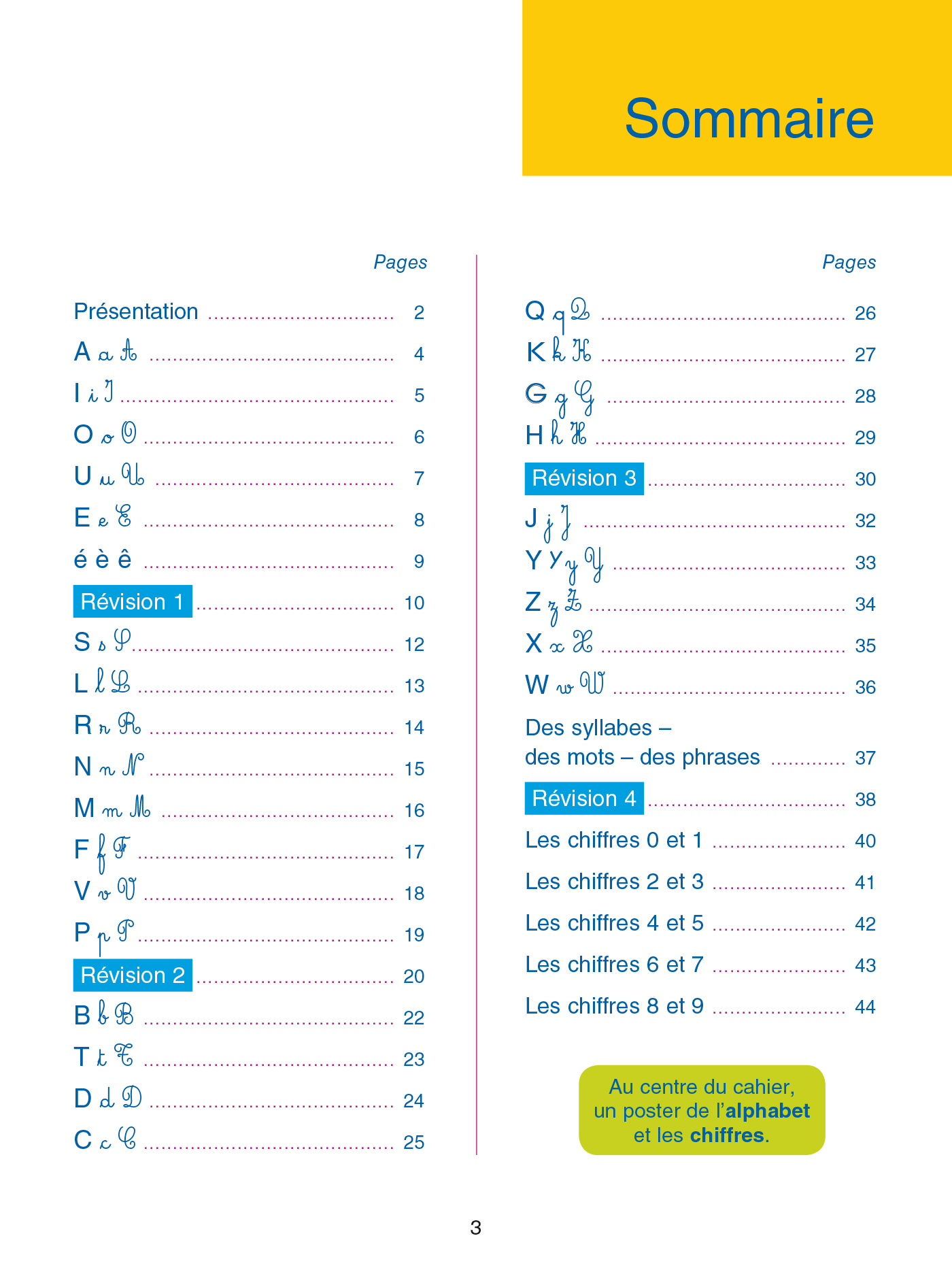 Cahier D'écriture Sami Et Julie 6-8 Ans | Hachette Education intérieur Exercice Pour Apprendre L Alphabet En Maternelle