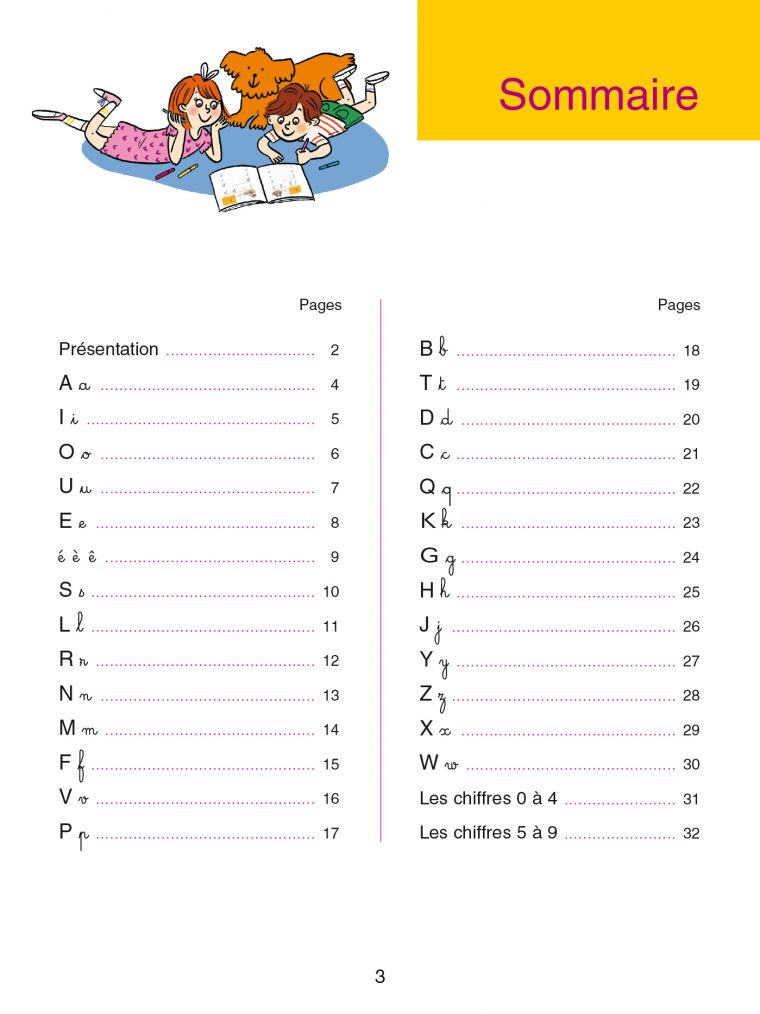 Cahier D'écriture Sami Et Julie Dès 5 Ans | Hachette intérieur Exercice D Écriture Ce2