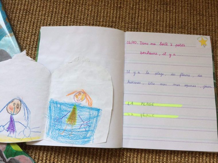 Cahier D'écrivain Et Poissons Émotions En Gs Chez Marie B tout Cahier De Vacances Maternelle Pdf