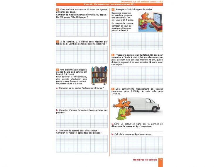 Cahier D'exercices Iparcours Maths Cm2 (Éd. 2017) à Exercice Cm2 Gratuit