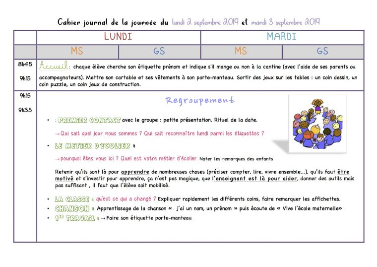 Cahier Journal – La Classe De Luccia ! tout Jeux Maternelle Grande Section En Ligne