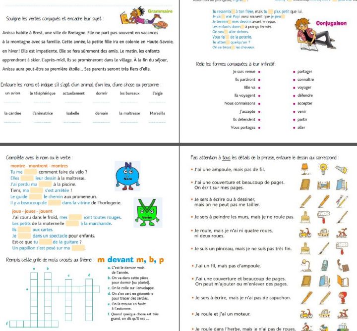 Cahiers De Vacances-Jeux De Raisonnement / Logique Pour 5-6H à Cahier De Vacances À Imprimer