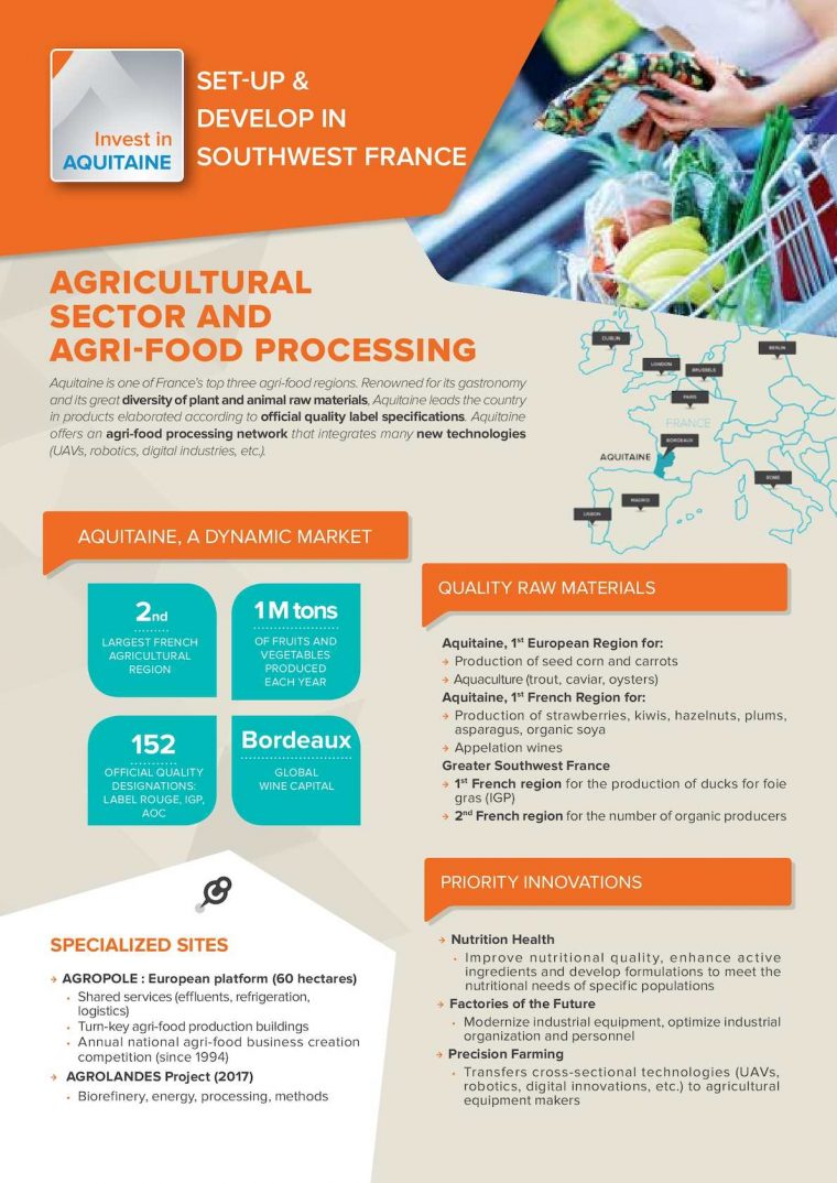 Calaméo – Agricultural Sector And Agri-Food Processing encequiconcerne Region De France 2017