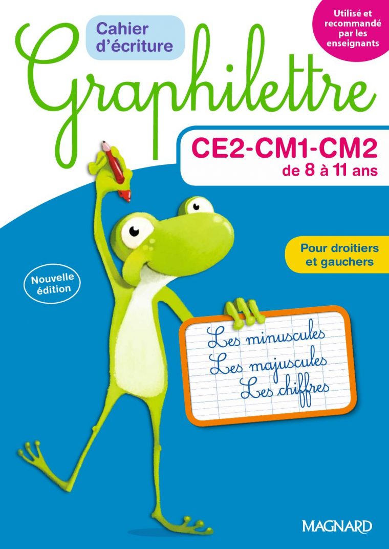 Calaméo – Extrait Graphilettre Ecriture Ce2 Cm1 Cm2 dedans Exercice D Écriture Ce2