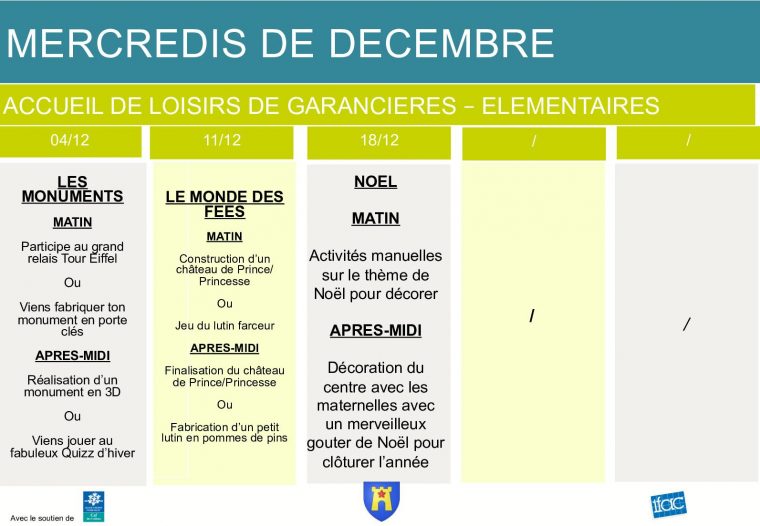 Calaméo – Ifac Planning Décembre avec Quizz Pour Maternelle