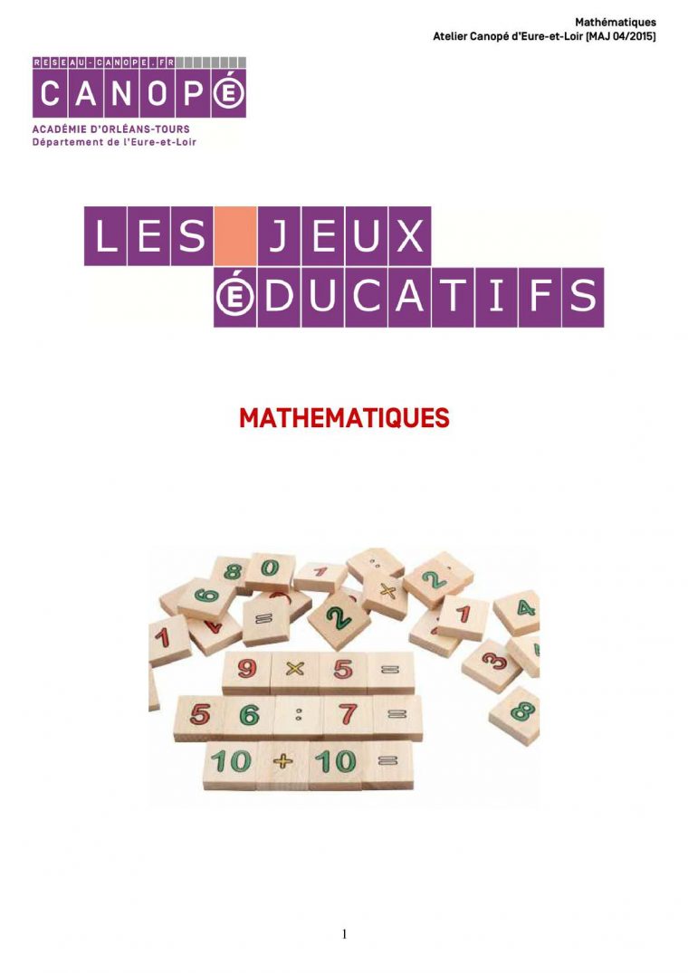 Calaméo – Jeux Educatifs Maths tout Jeux Educatif Gs