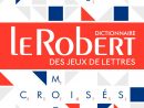 Calaméo - Le Robert Des Jeux De Lettres - Dictionnaire De destiné Mots Fléchés Facile