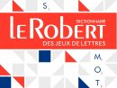 Calaméo - Le Robert Des Jeux De Lettres Poche - Dictionnaire tout Jeux Mot Fleches