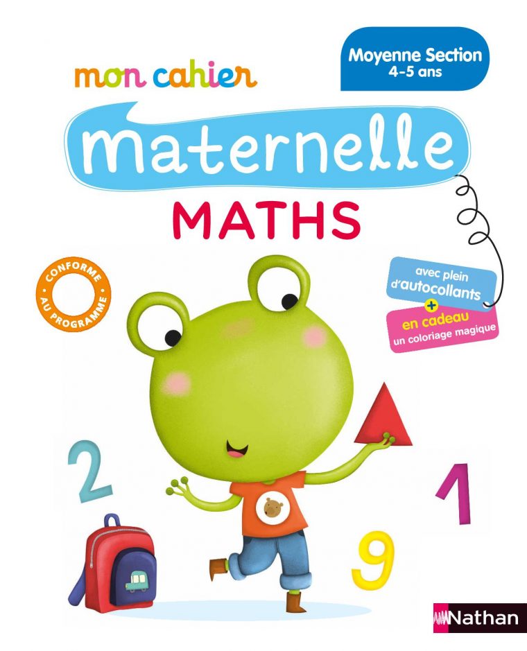 Calaméo – Mon Cahier Maternelle Maths – 4-5 Ans – Extrait encequiconcerne Coloriage Magique Petite Section