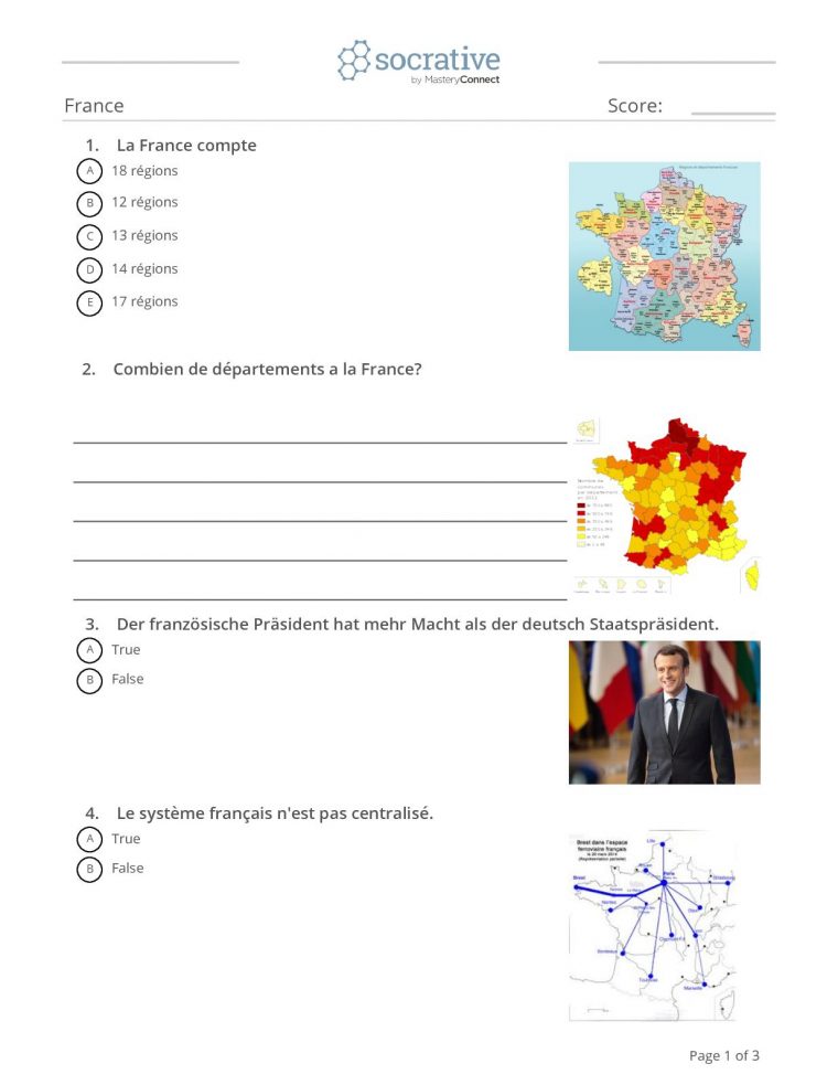 Calaméo – Quiz France destiné Quiz Régions De France